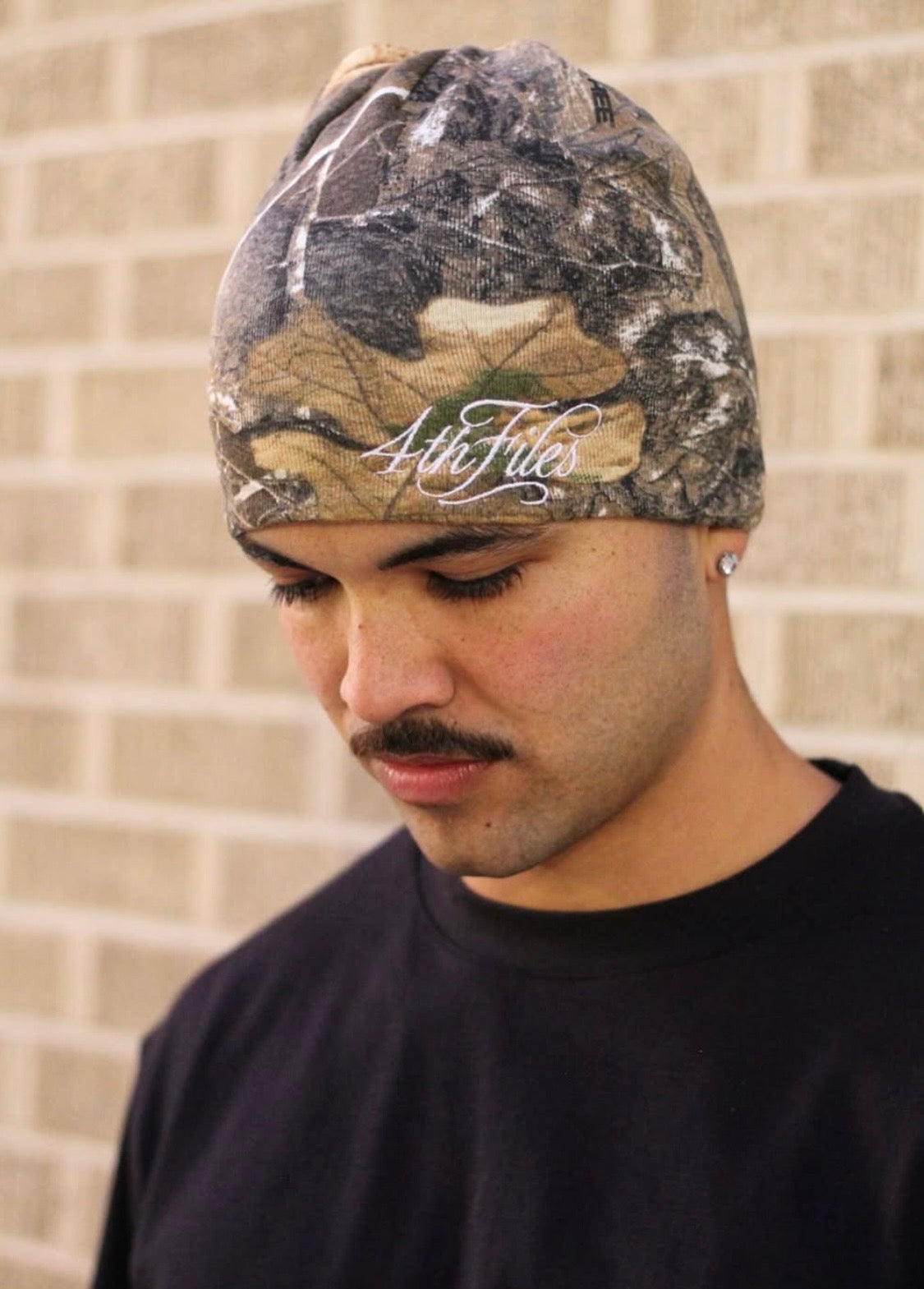 Script Camo Beanie