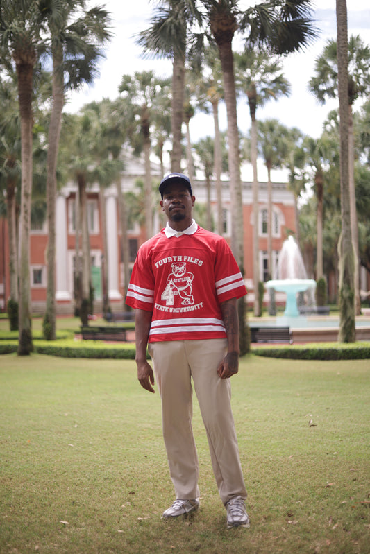4thfiles State University Football Jersey